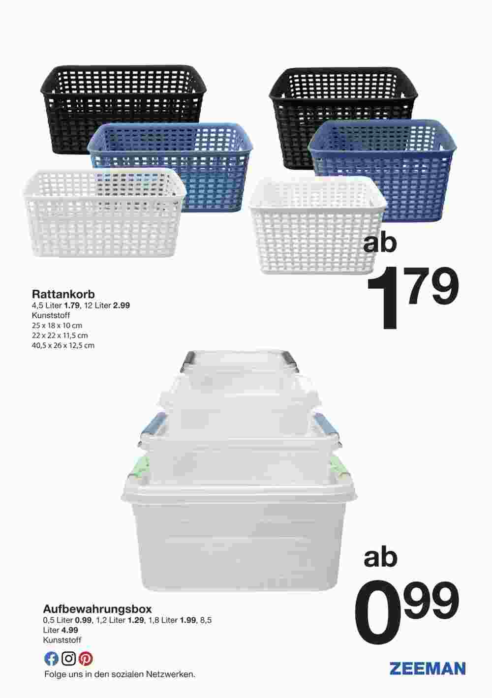 Zeeman Flugblatt (ab 28.12.2024) - Angebote und Prospekt - Seite 9