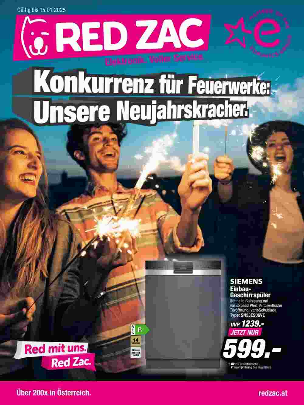 Red Zac Flugblatt (ab 29.12.2024) - Angebote und Prospekt - Seite 1