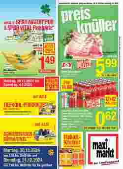 Maximarkt Flugblatt (ab 30.12.2024) - Angebote und Prospekt