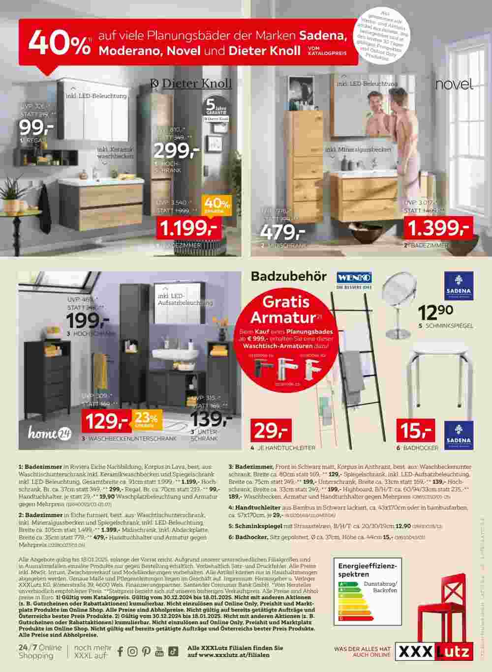 XXXLutz Flugblatt (ab 30.12.2024) - Angebote und Prospekt - Seite 8