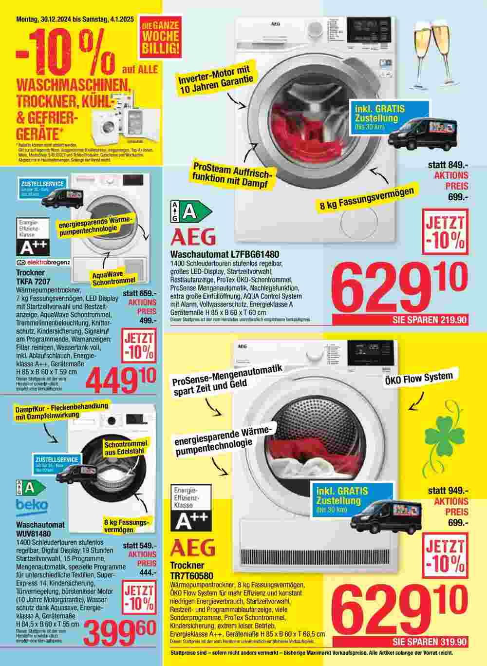 Maximarkt Flugblatt (ab 30.12.2024) - Angebote und Prospekt - Seite 14