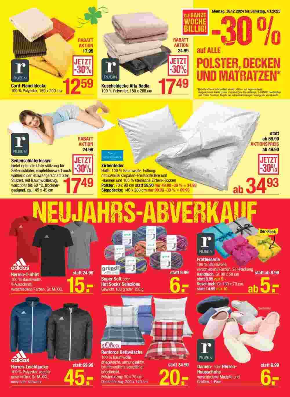 Maximarkt Flugblatt (ab 30.12.2024) - Angebote und Prospekt - Seite 17