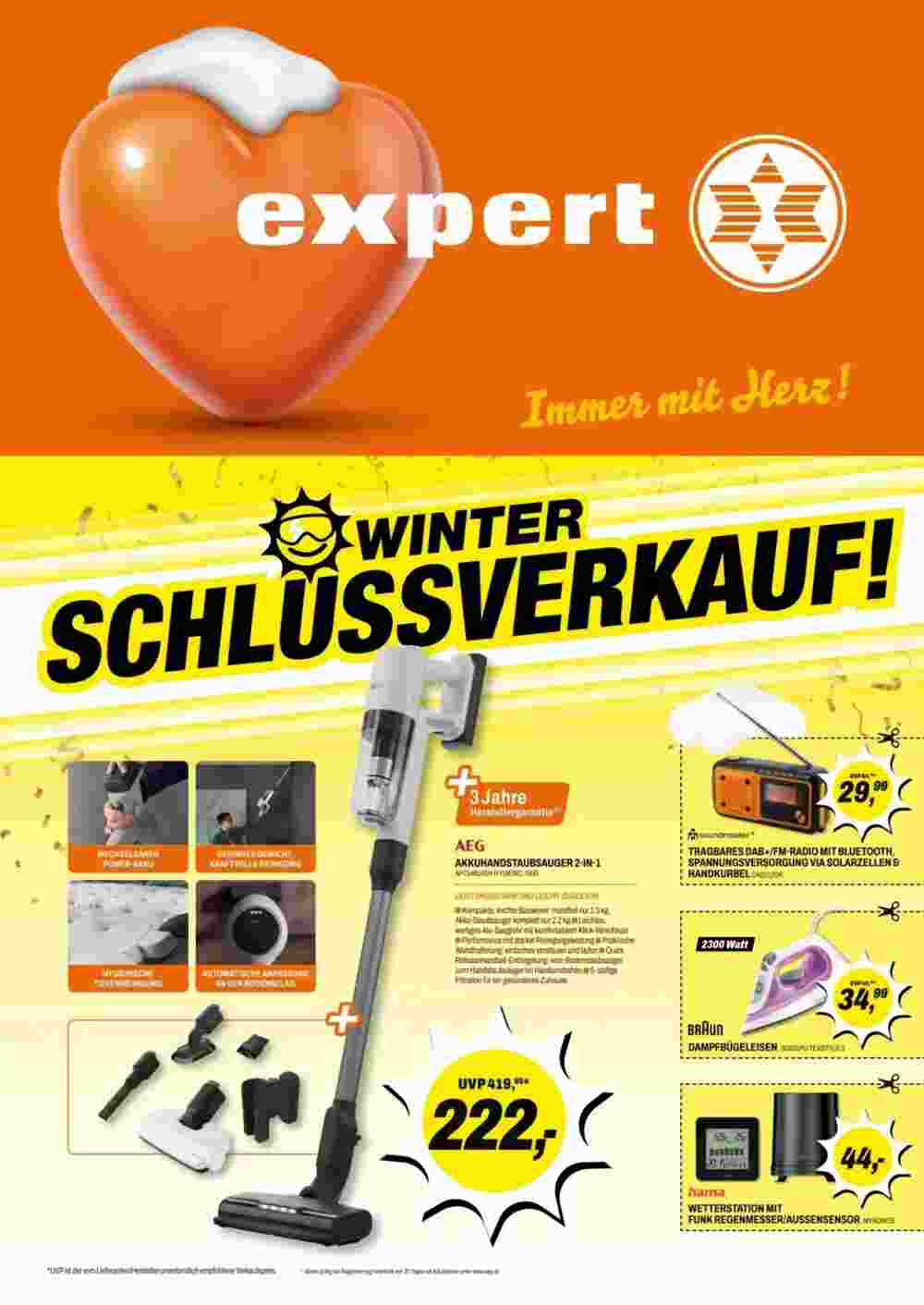 Expert Flugblatt (ab 30.12.2024) - Angebote und Prospekt - Seite 1