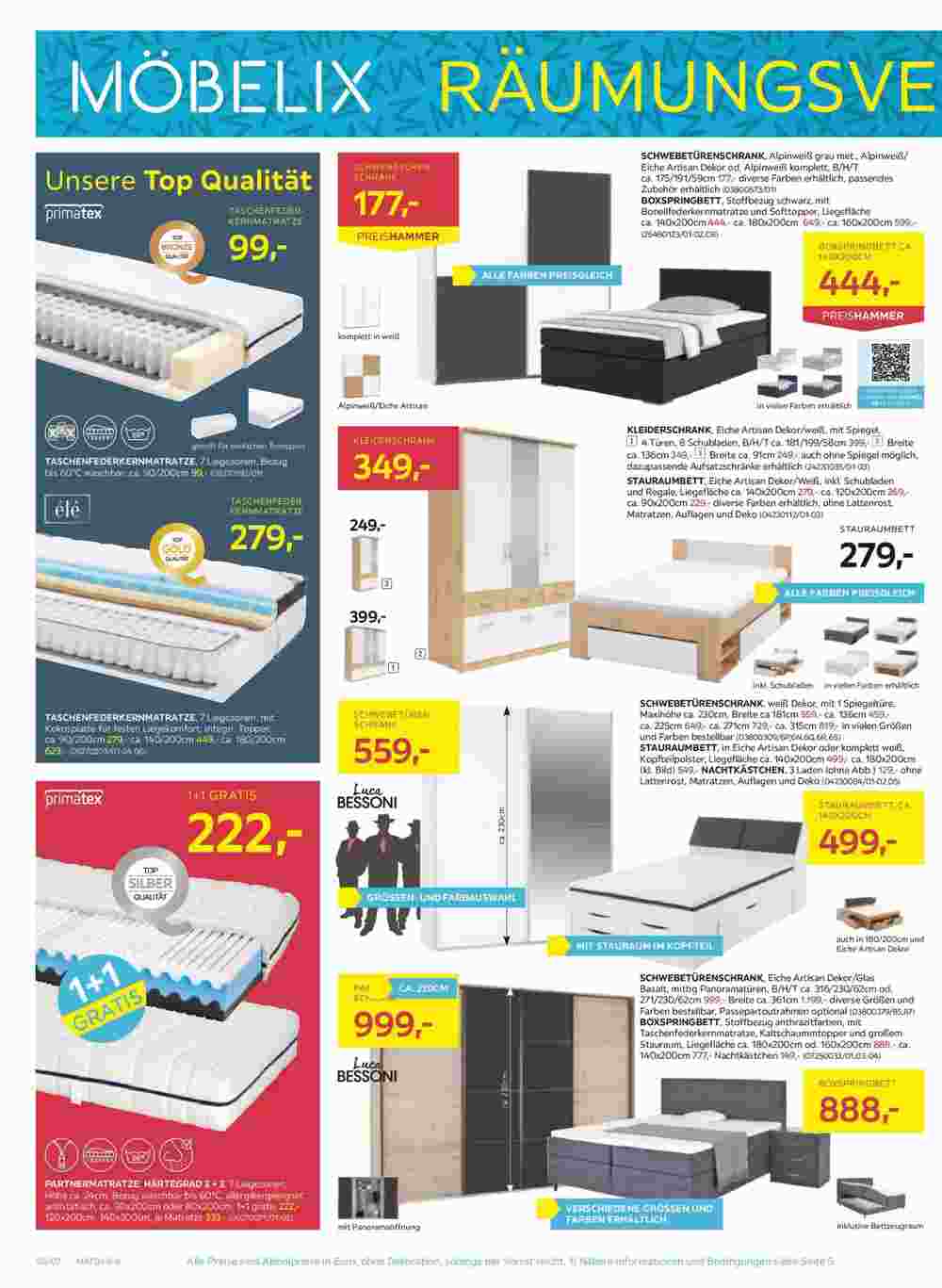 Möbelix Flugblatt (ab 01.01.2025) - Angebote und Prospekt - Seite 6