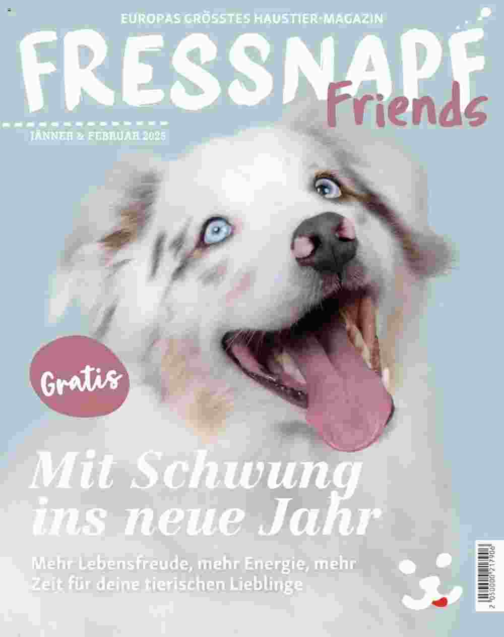 Fressnapf Flugblatt (ab 01.01.2025) - Angebote und Prospekt - Seite 1