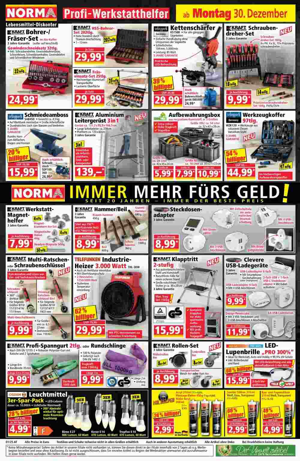 Norma Flugblatt (ab 02.01.2025) - Angebote und Prospekt - Seite 16