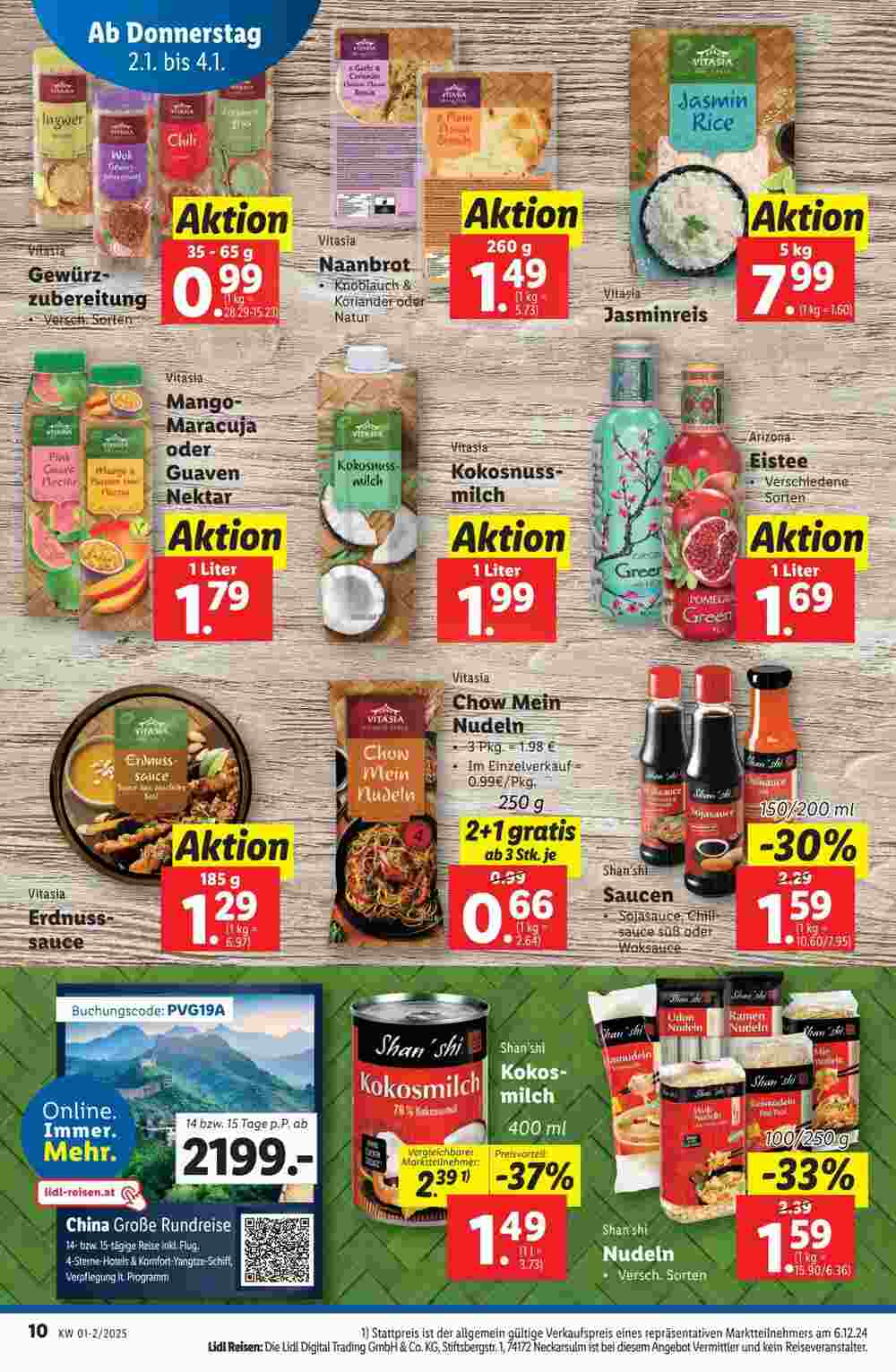 Lidl Flugblatt (ab 02.01.2025) - Angebote und Prospekt - Seite 10