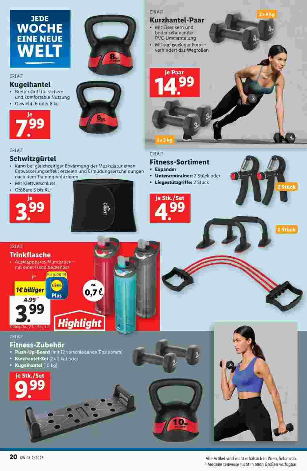 Lidl Flugblatt (ab 02.01.2025) - Angebote und Prospekt - Seite 20