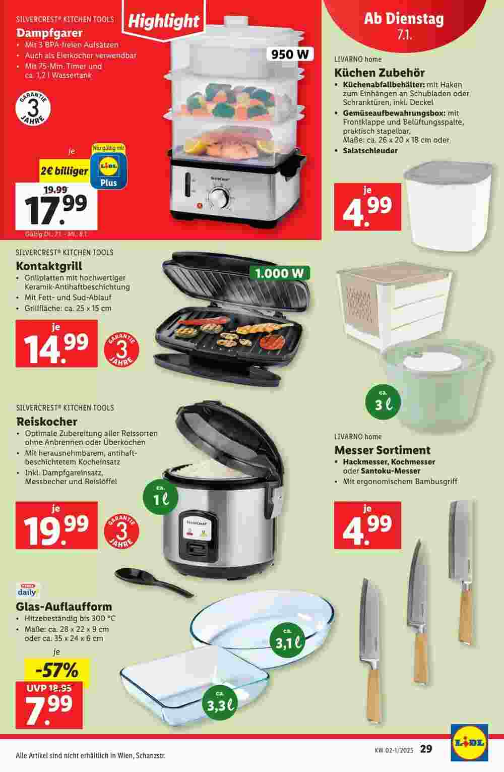 Lidl Flugblatt (ab 02.01.2025) - Angebote und Prospekt - Seite 31