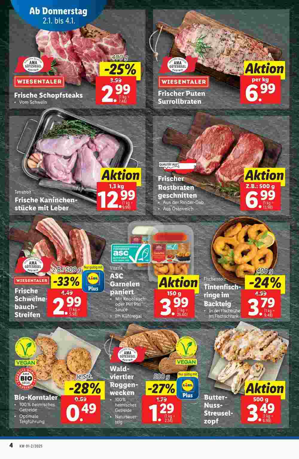 Lidl Flugblatt (ab 02.01.2025) - Angebote und Prospekt - Seite 4