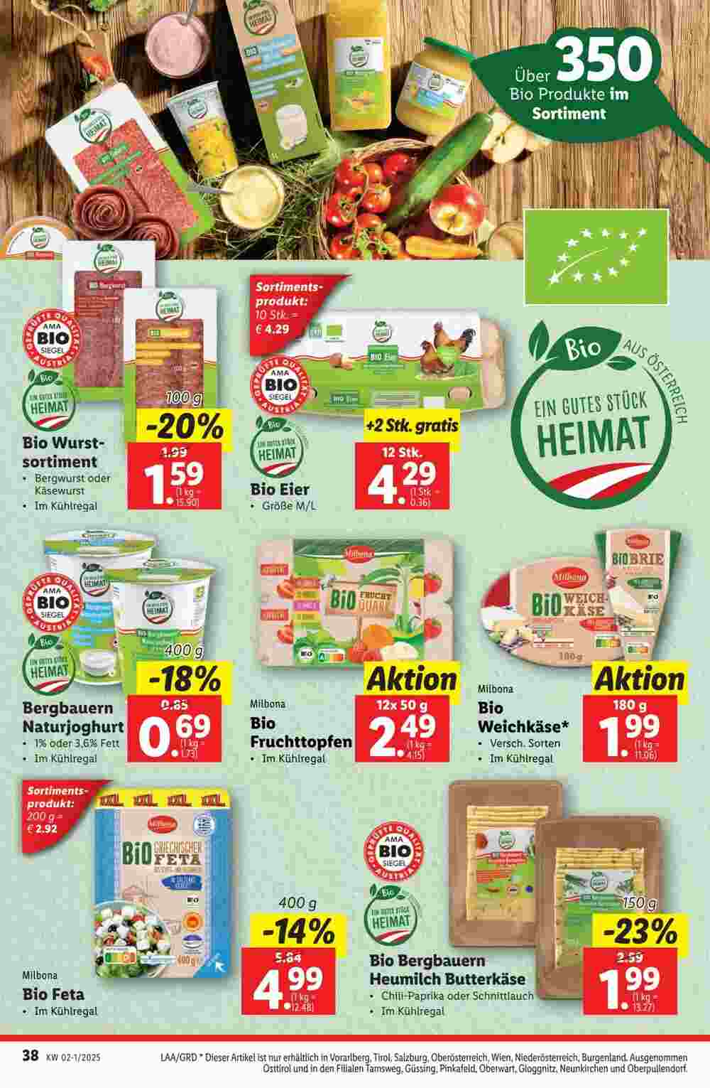 Lidl Flugblatt (ab 02.01.2025) - Angebote und Prospekt - Seite 40