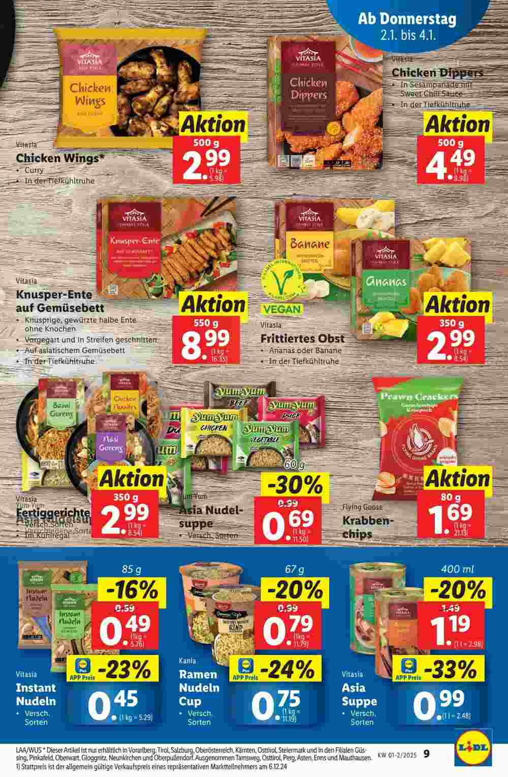 Lidl Flugblatt (ab 02.01.2025) - Angebote und Prospekt - Seite 9