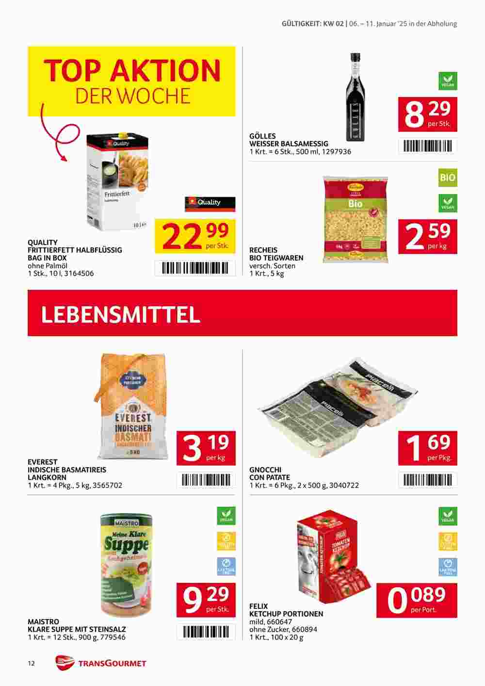 Transgourmet Flugblatt (ab 06.01.2025) - Angebote und Prospekt - Seite 10