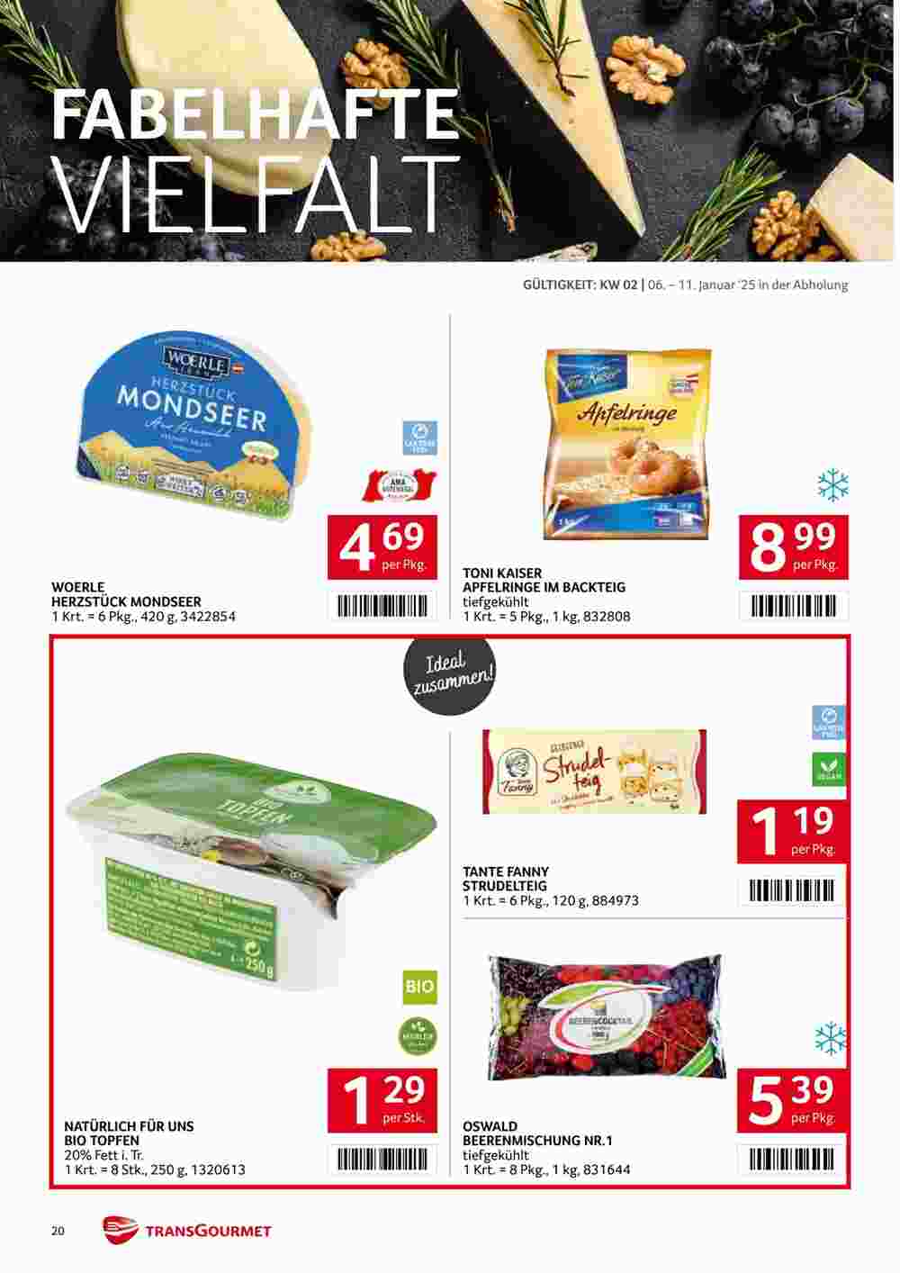 Transgourmet Flugblatt (ab 06.01.2025) - Angebote und Prospekt - Seite 18