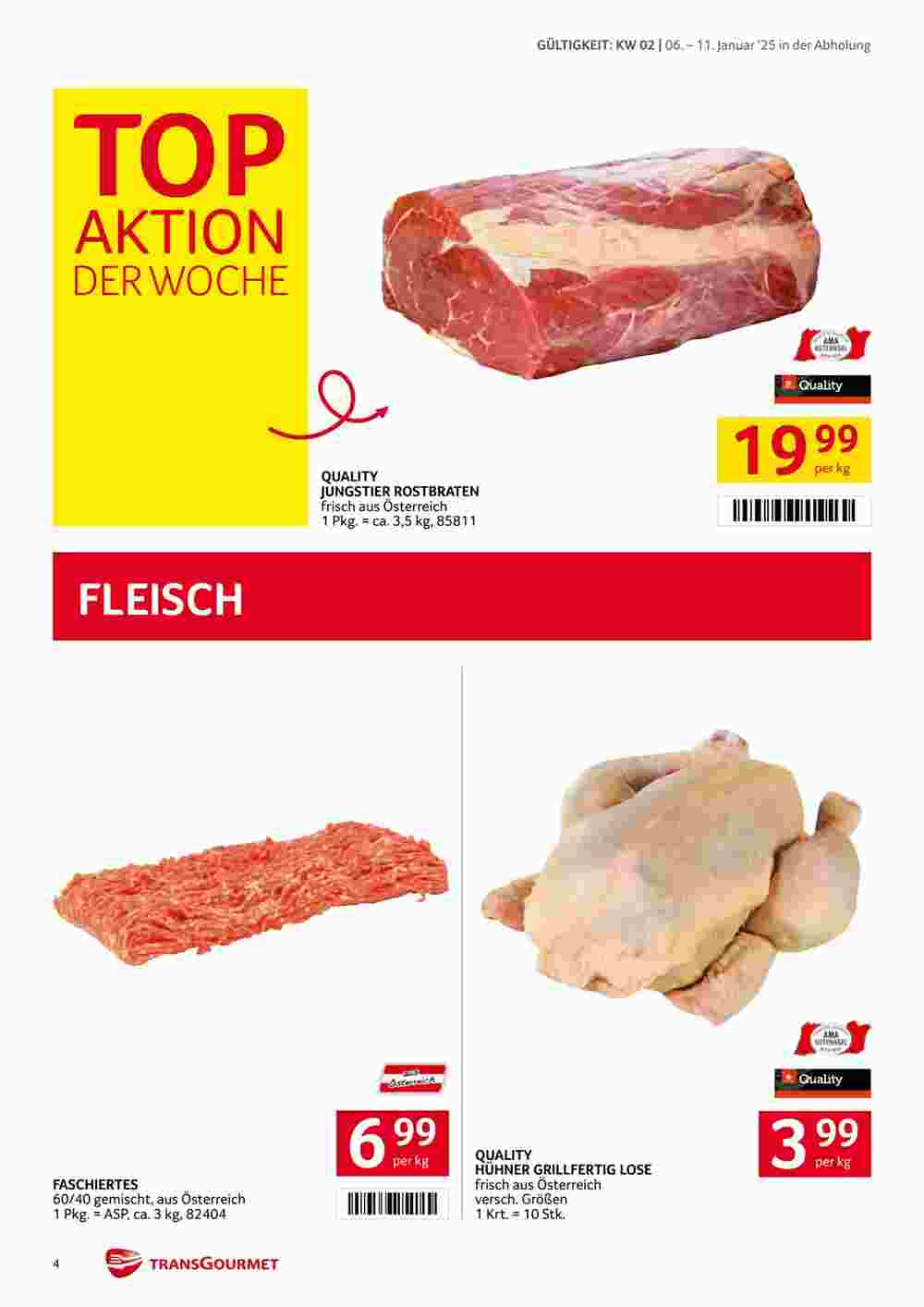 Transgourmet Flugblatt (ab 06.01.2025) - Angebote und Prospekt - Seite 4