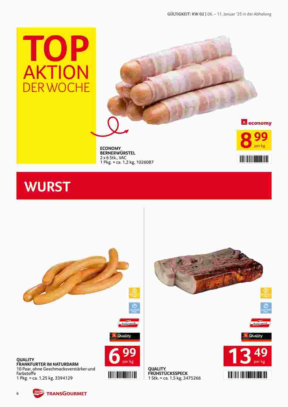 Transgourmet Flugblatt (ab 06.01.2025) - Angebote und Prospekt - Seite 5