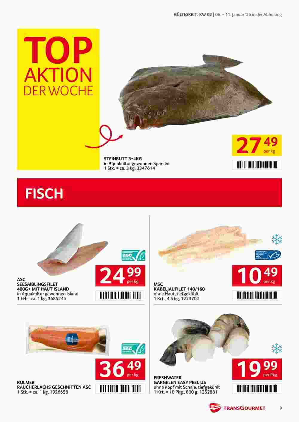 Transgourmet Flugblatt (ab 06.01.2025) - Angebote und Prospekt - Seite 8