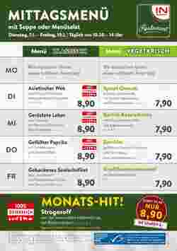 Interspar Restaurant Flugblatt (ab 07.01.2025) - Angebote und Prospekt