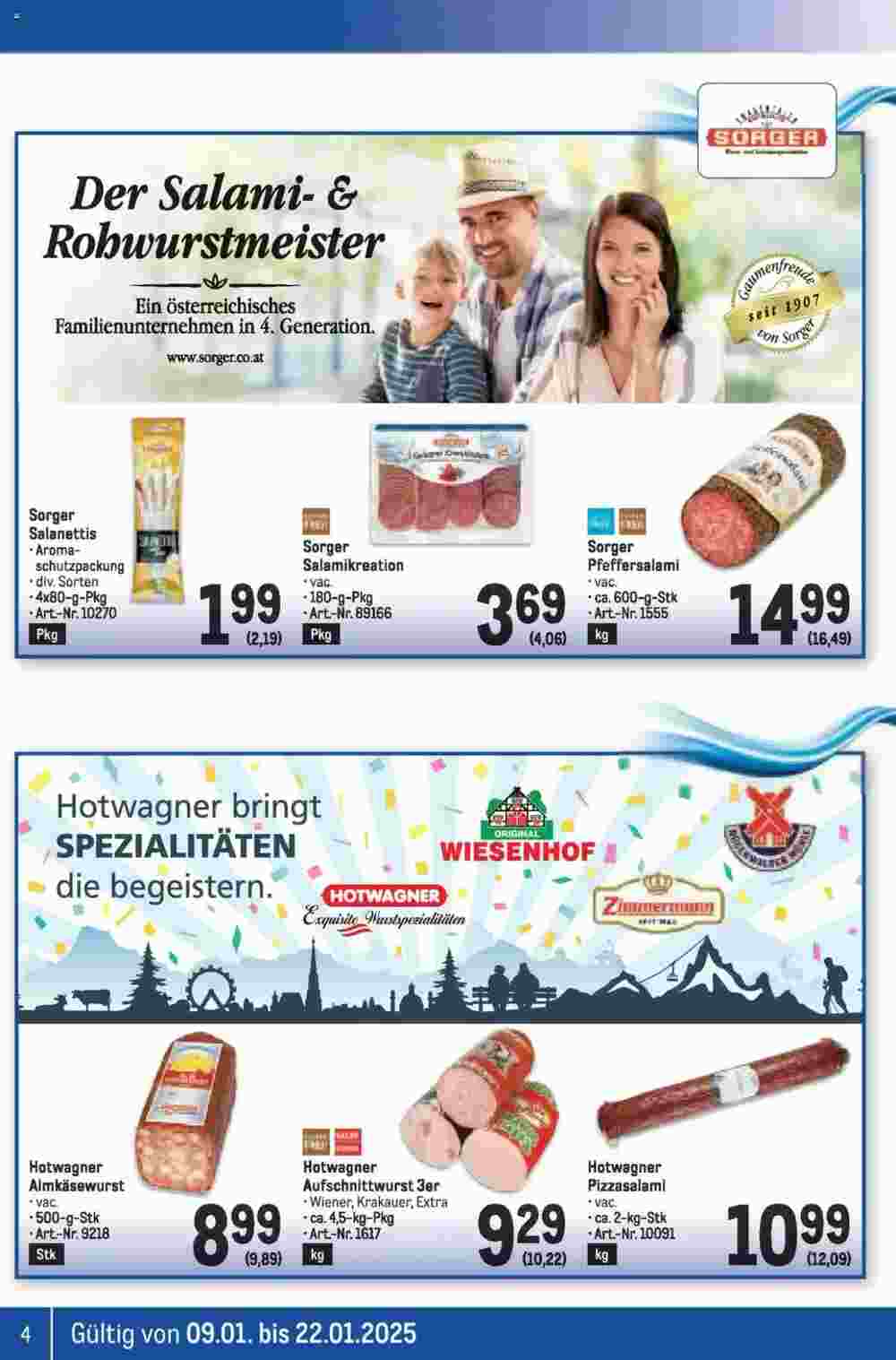 Metro Flugblatt (ab 09.01.2025) - Angebote und Prospekt - Seite 4