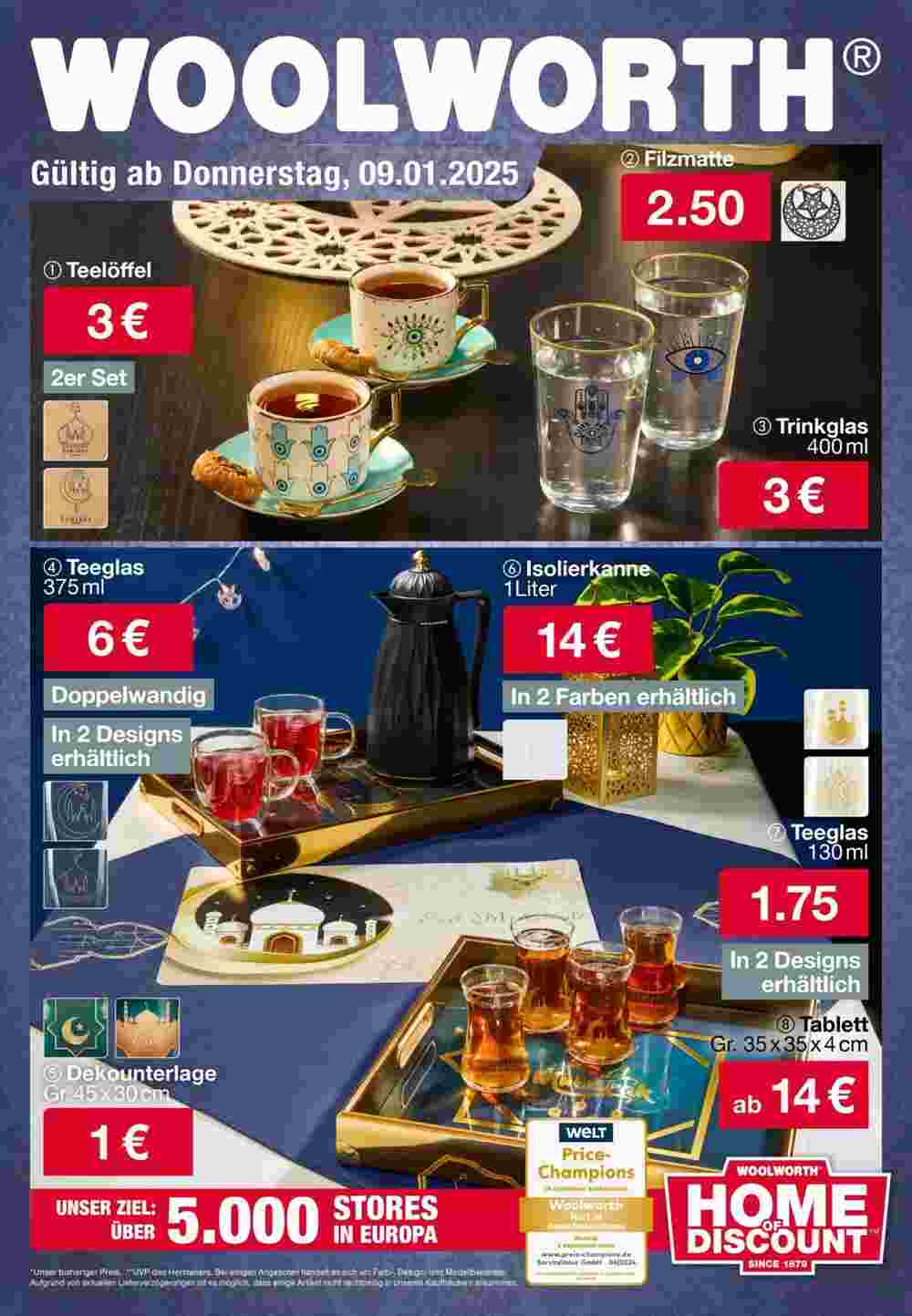 Woolworth Flugblatt (ab 09.01.2025) - Angebote und Prospekt - Seite 1