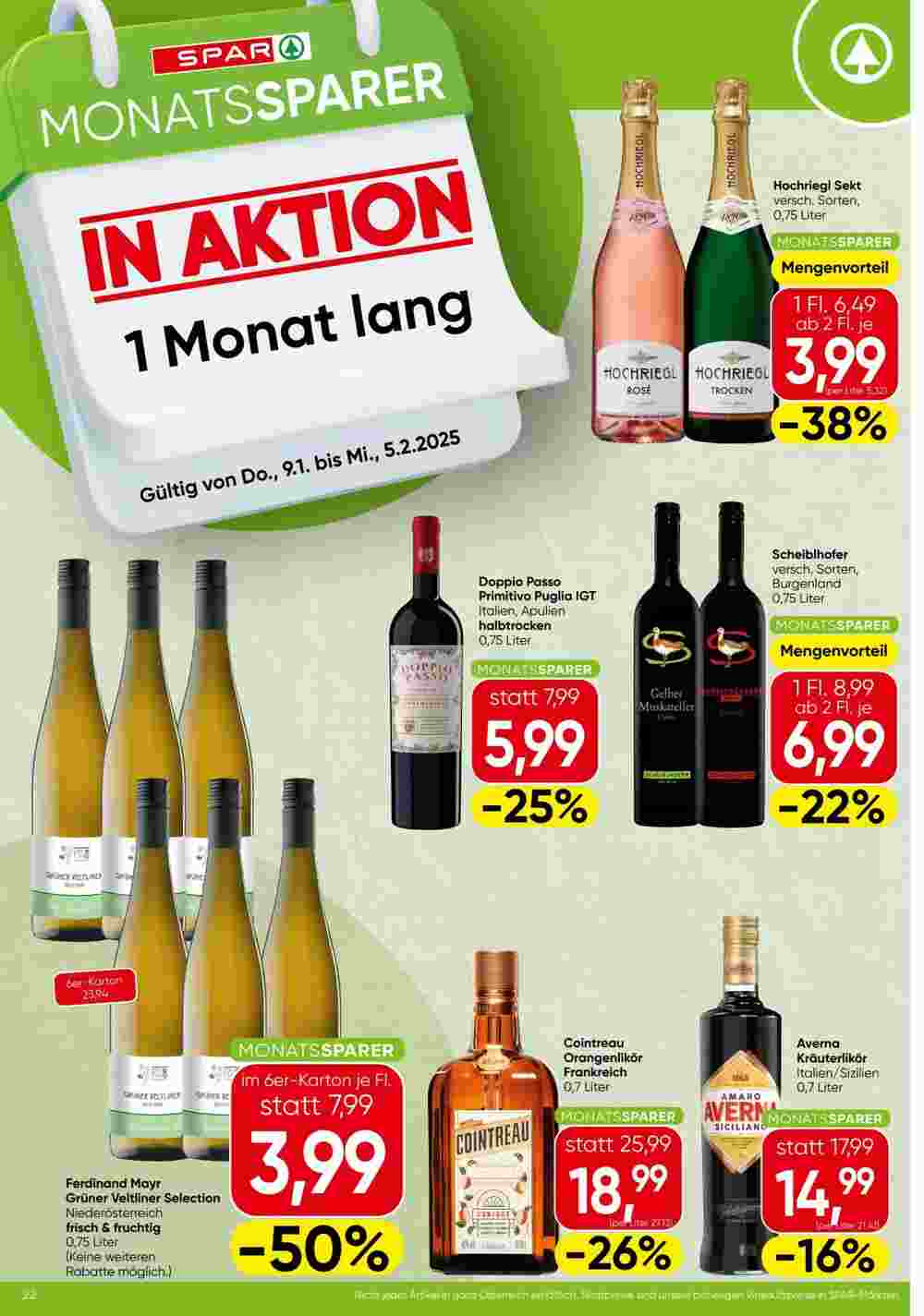 Spar Flugblatt (ab 09.01.2025) - Angebote und Prospekt - Seite 3