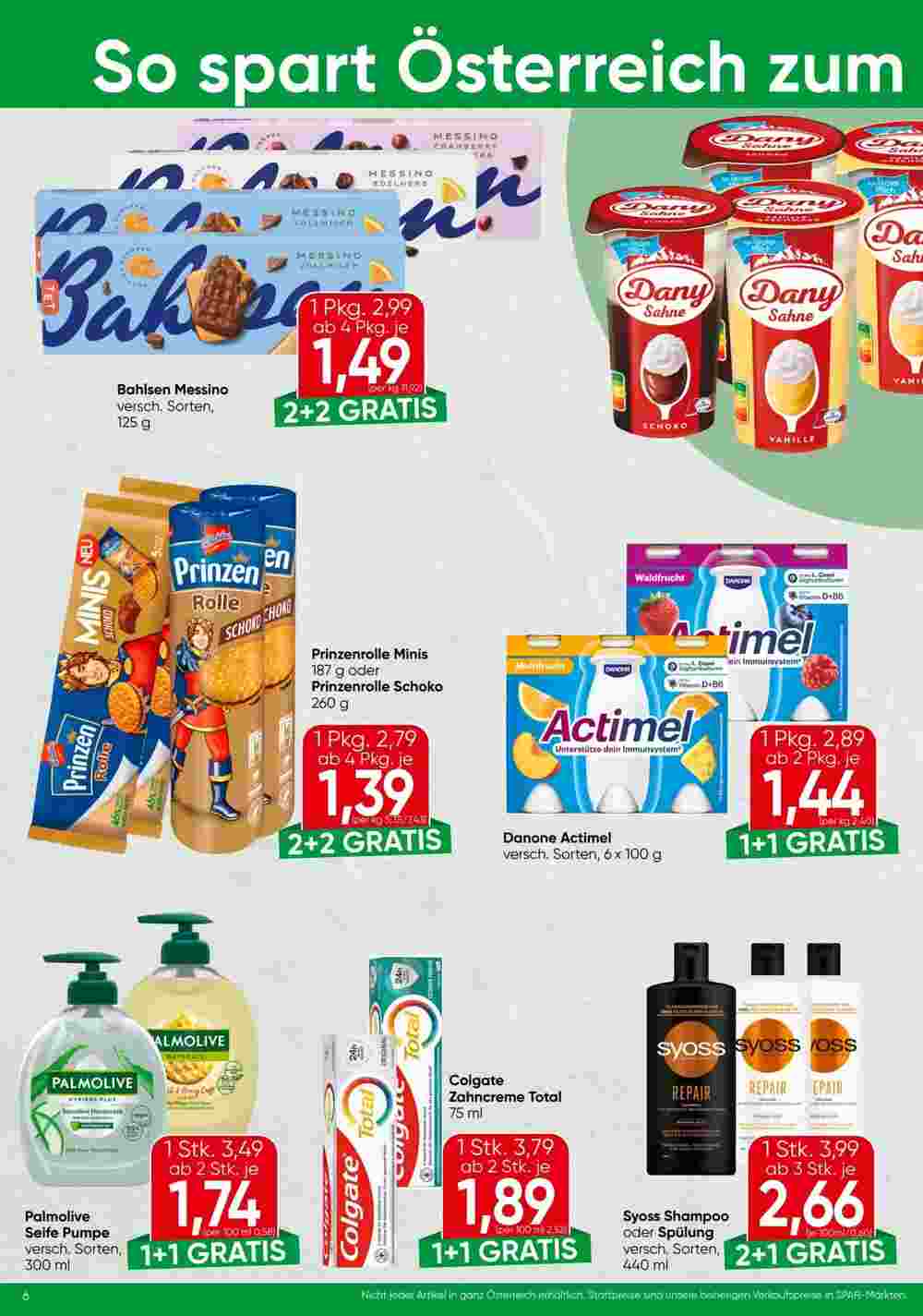 Spar Flugblatt (ab 09.01.2025) - Angebote und Prospekt - Seite 6