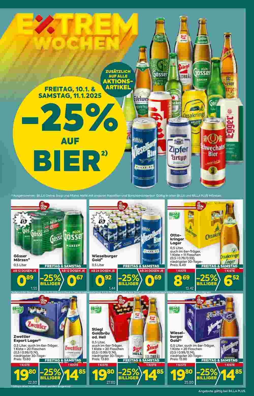 Billa Flugblatt (ab 09.01.2025) - Angebote und Prospekt - Seite 3