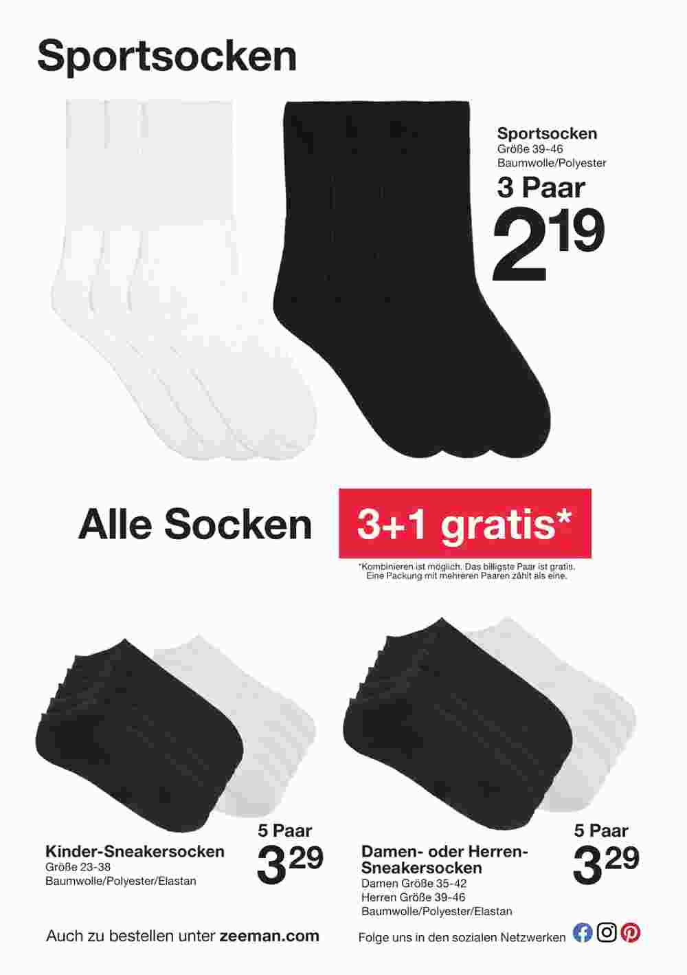 Zeeman Flugblatt (ab 11.01.2025) - Angebote und Prospekt - Seite 14