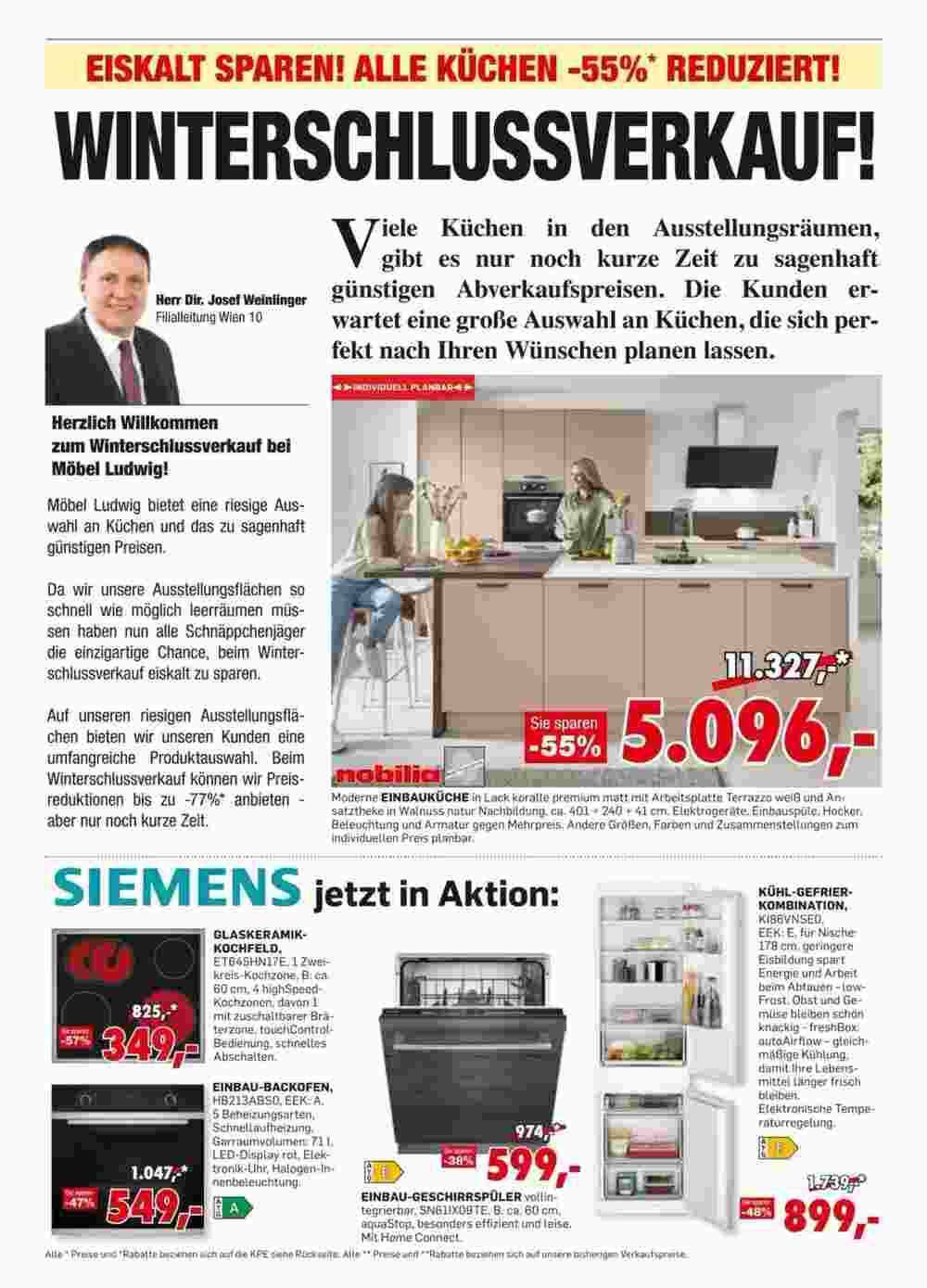 Möbel Ludwig Flugblatt (ab 12.01.2025) - Angebote und Prospekt - Seite 14