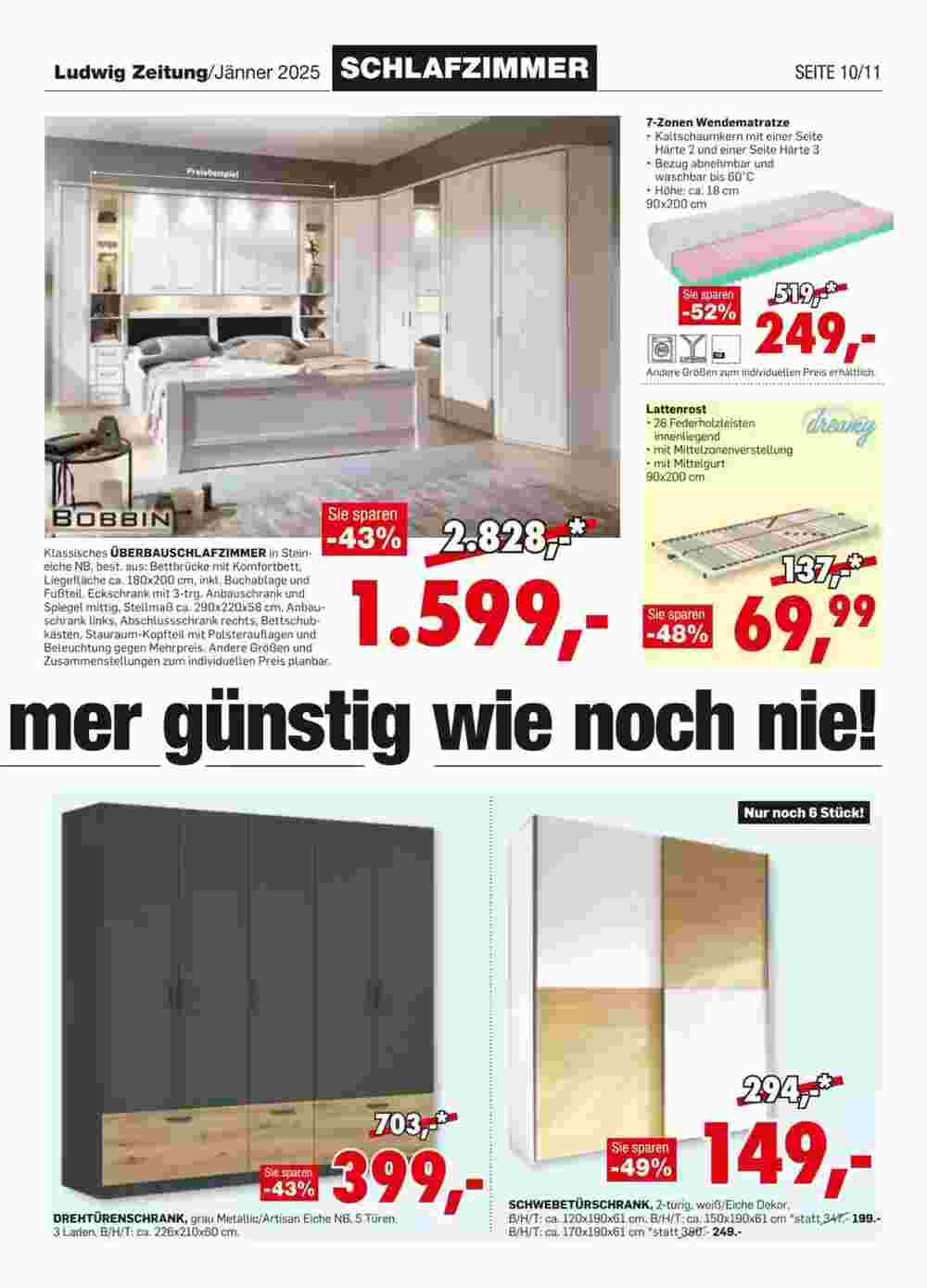 Möbel Ludwig Flugblatt (ab 12.01.2025) - Angebote und Prospekt - Seite 2