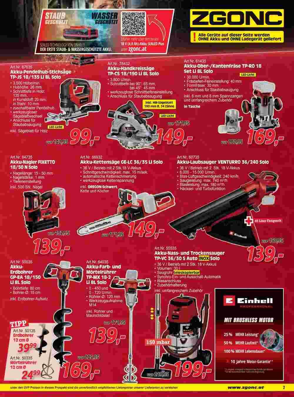 Zgonc Flugblatt (ab 13.01.2025) - Angebote und Prospekt - Seite 7