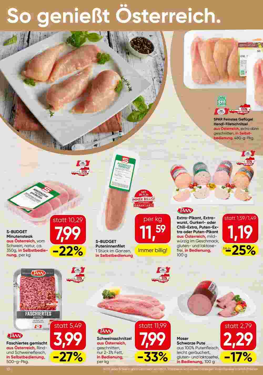 Spar Flugblatt (ab 16.01.2025) - Angebote und Prospekt - Seite 10