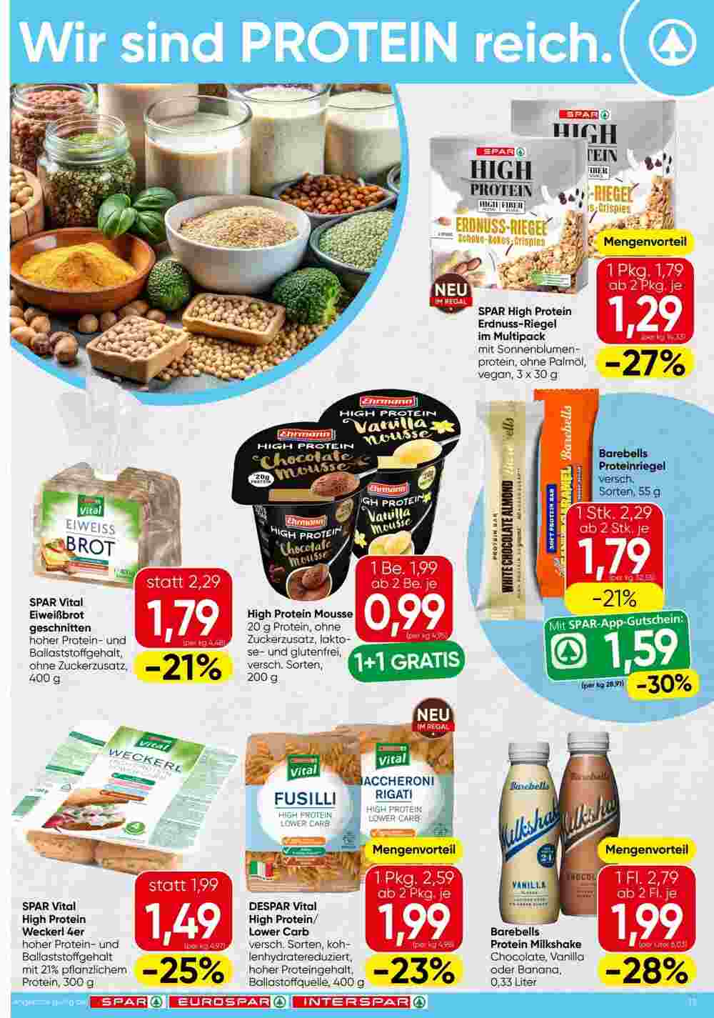 Spar Flugblatt (ab 16.01.2025) - Angebote und Prospekt - Seite 13