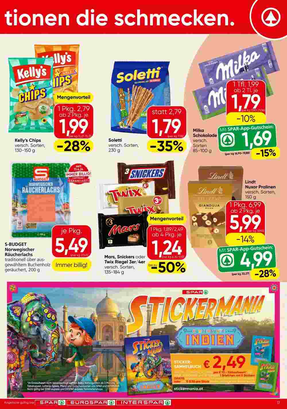 Spar Flugblatt (ab 16.01.2025) - Angebote und Prospekt - Seite 17