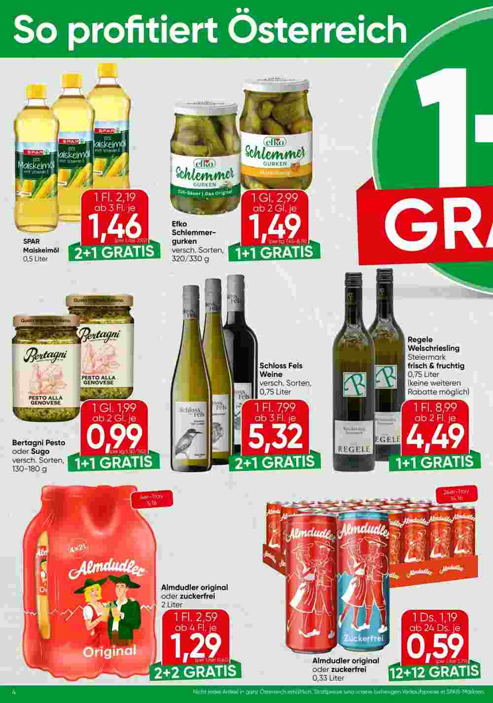 Spar Flugblatt (ab 16.01.2025) - Angebote und Prospekt - Seite 4