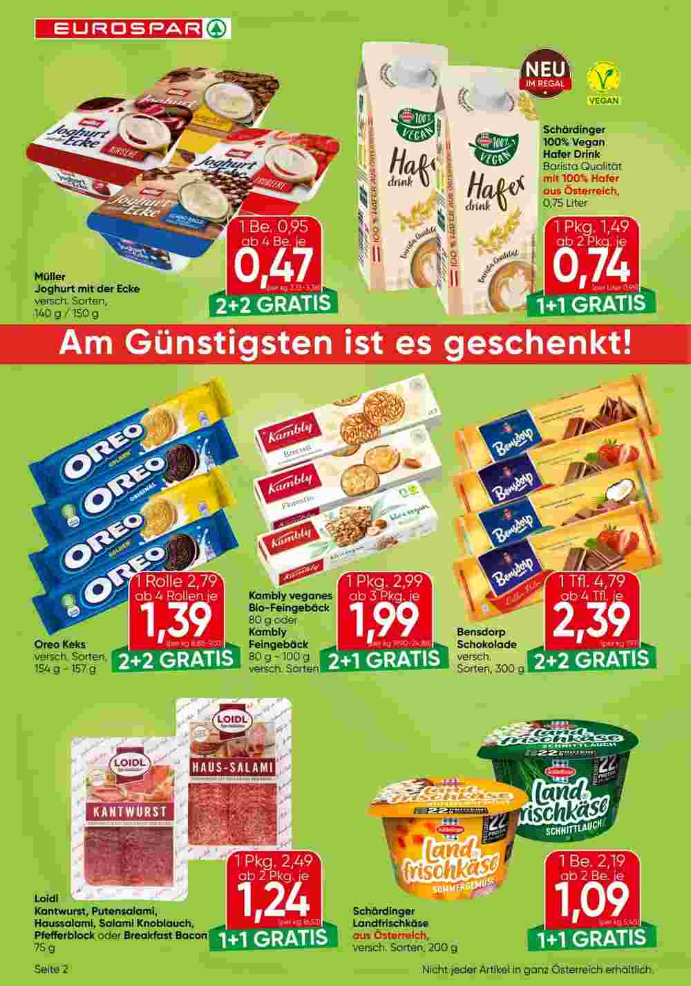 Eurospar Flugblatt (ab 16.01.2025) - Angebote und Prospekt - Seite 2