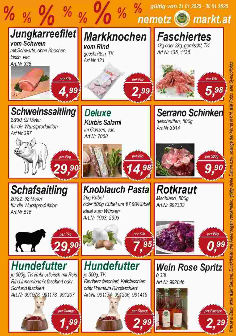 Nemetz Markt Flugblatt (ab 21.01.2025) - Angebote und Prospekt - Seite 3