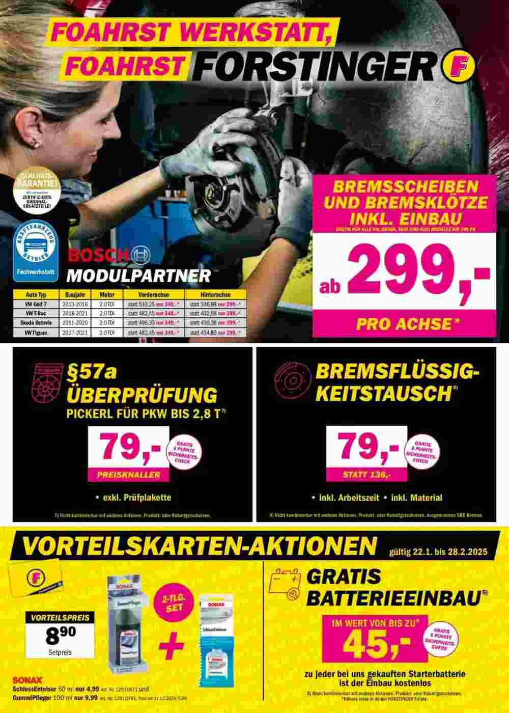 Forstinger Flugblatt (ab 22.01.2025) - Angebote und Prospekt - Seite 6