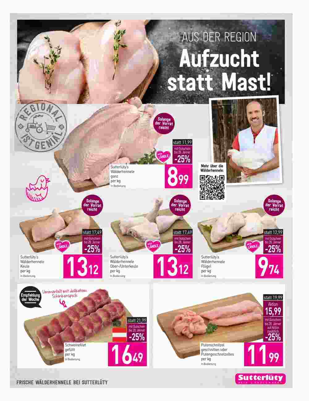 Sutterlüty Flugblatt (ab 23.01.2025) - Angebote und Prospekt - Seite 11