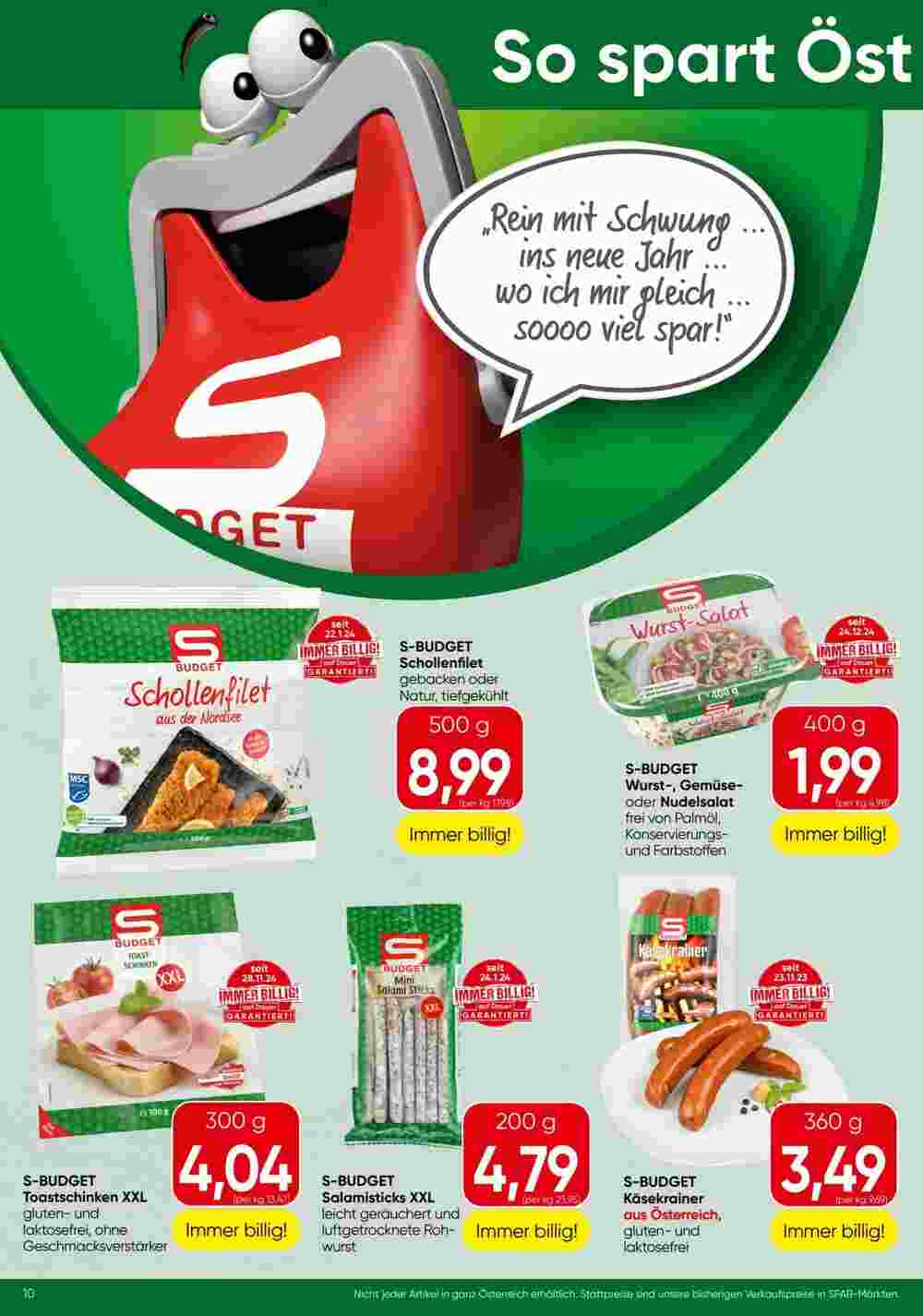 Spar Flugblatt (ab 23.01.2025) - Angebote und Prospekt - Seite 10