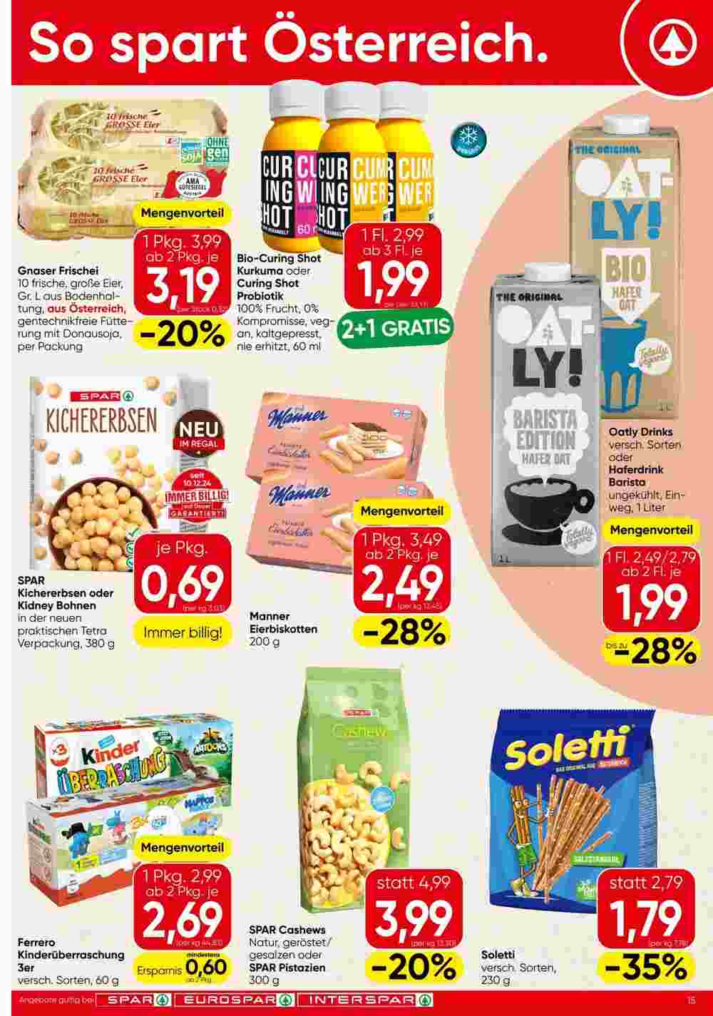 Spar Flugblatt (ab 23.01.2025) - Angebote und Prospekt - Seite 15