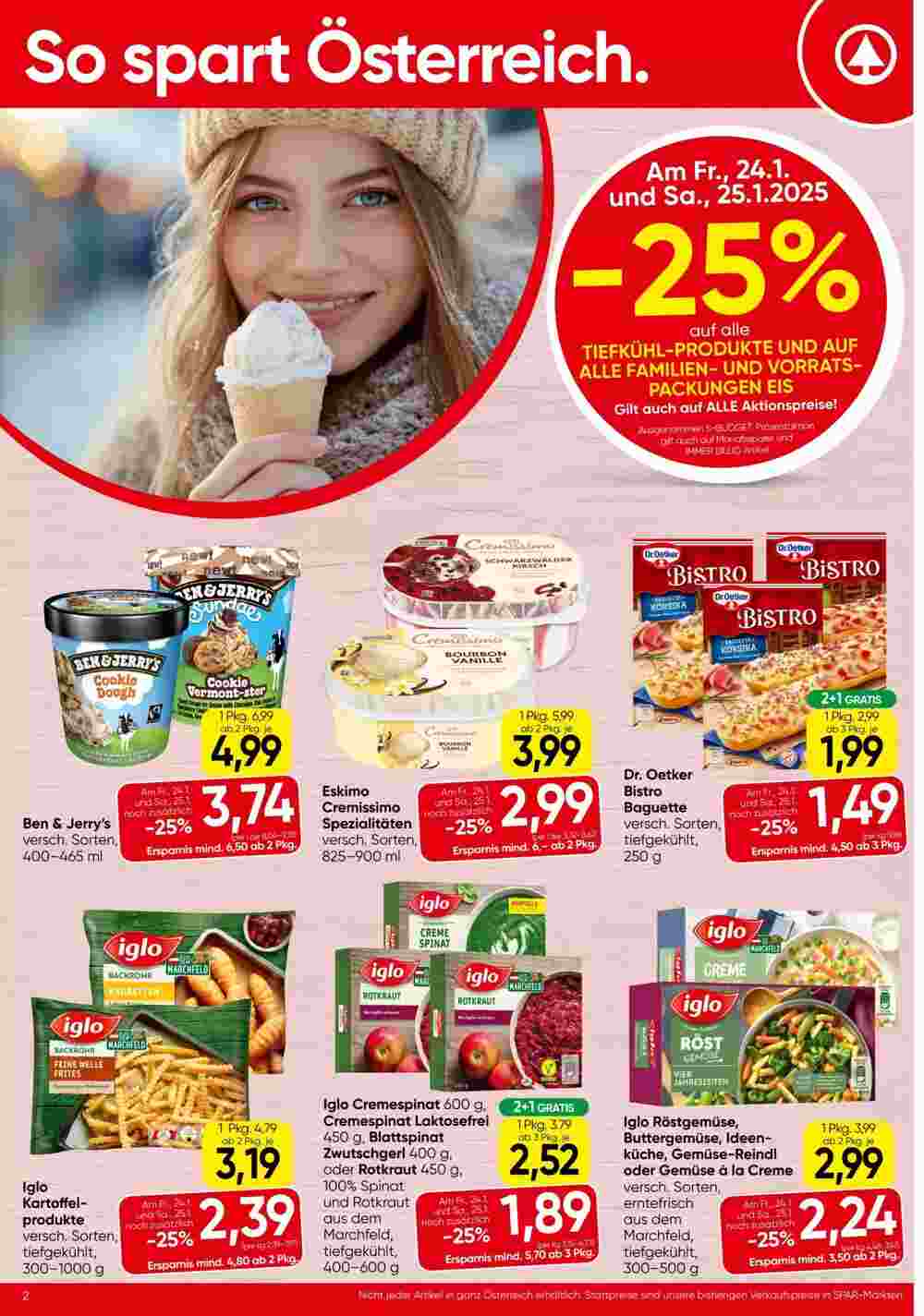 Spar Flugblatt (ab 23.01.2025) - Angebote und Prospekt - Seite 2