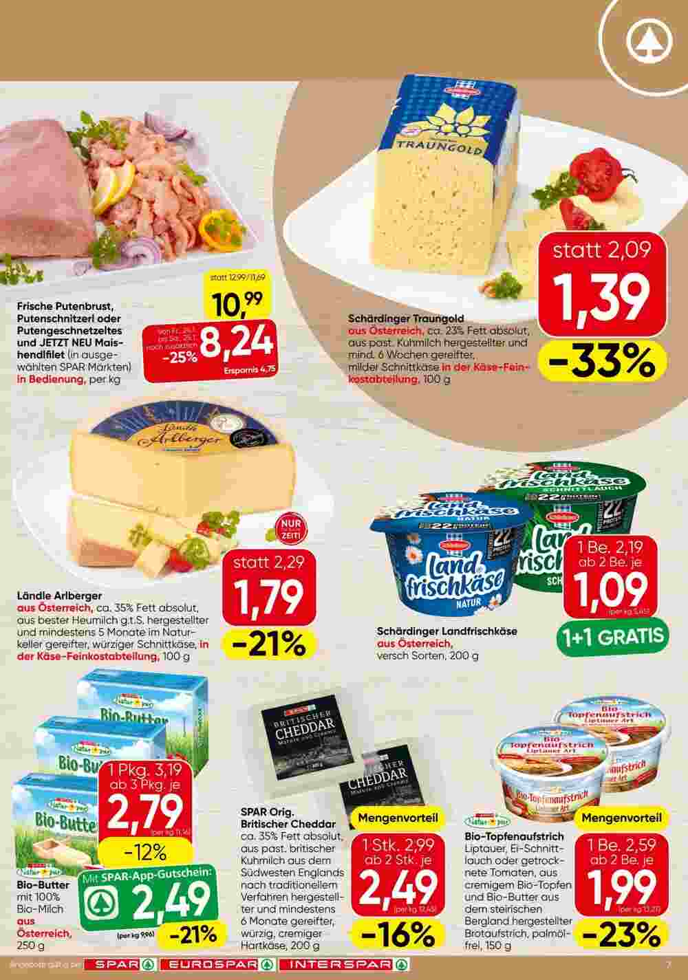 Spar Flugblatt (ab 23.01.2025) - Angebote und Prospekt - Seite 7