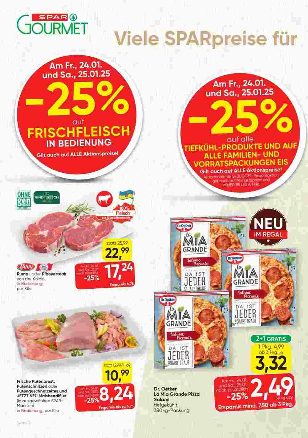 SPAR Gourmet Flugblatt (ab 23.01.2025) - Angebote und Prospekt - Seite 2