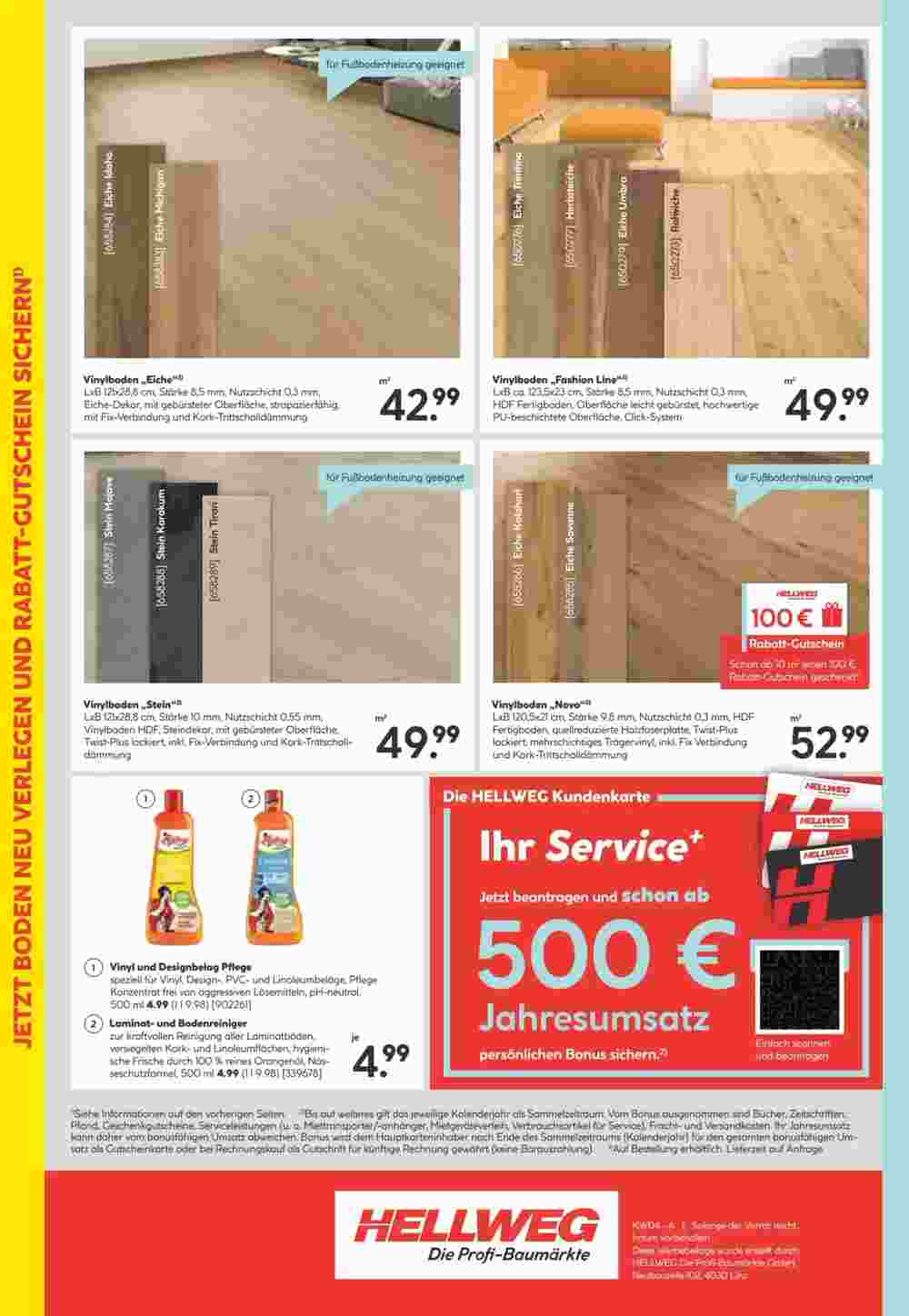 Hellweg Flugblatt (ab 23.01.2025) - Angebote und Prospekt - Seite 12