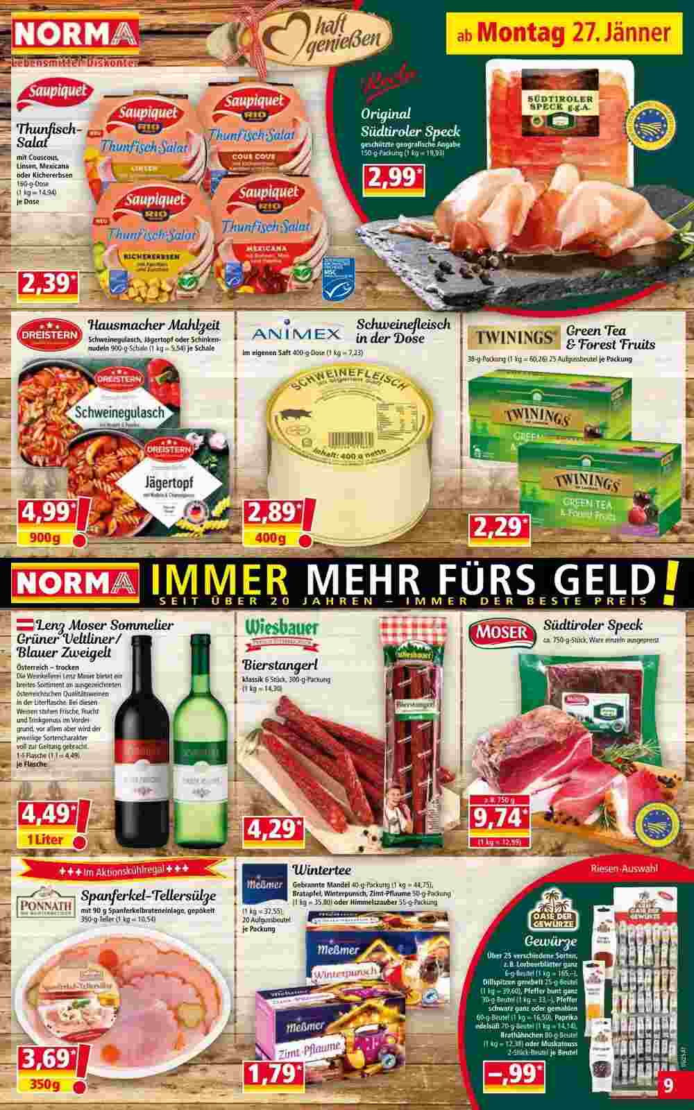 Norma Flugblatt (ab 27.01.2025) - Angebote und Prospekt - Seite 9