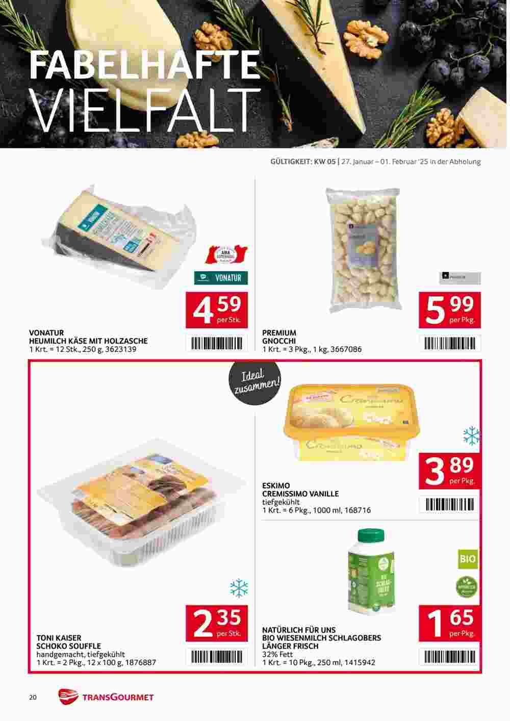 Transgourmet Flugblatt (ab 27.01.2025) - Angebote und Prospekt - Seite 20