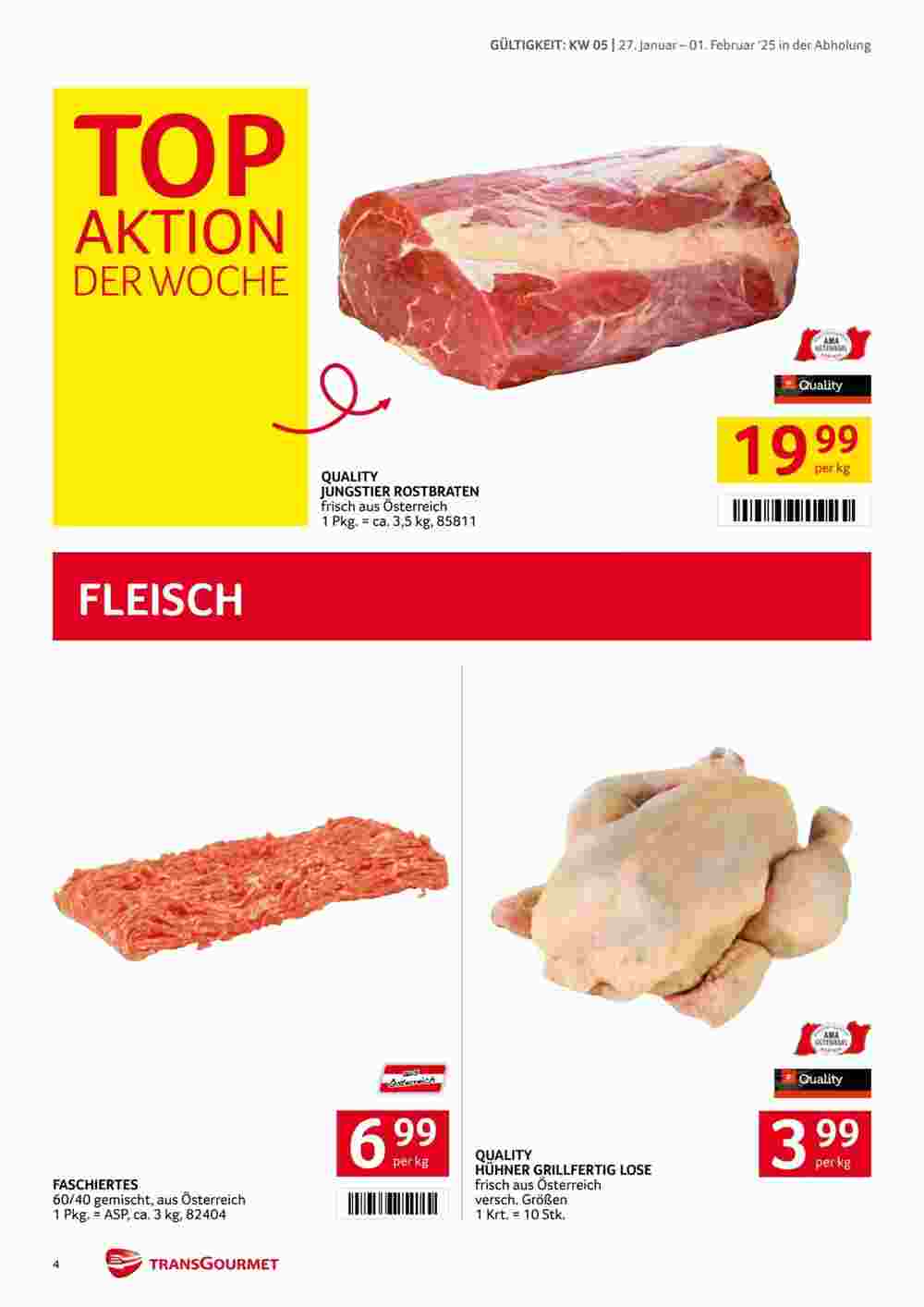 Transgourmet Flugblatt (ab 27.01.2025) - Angebote und Prospekt - Seite 4