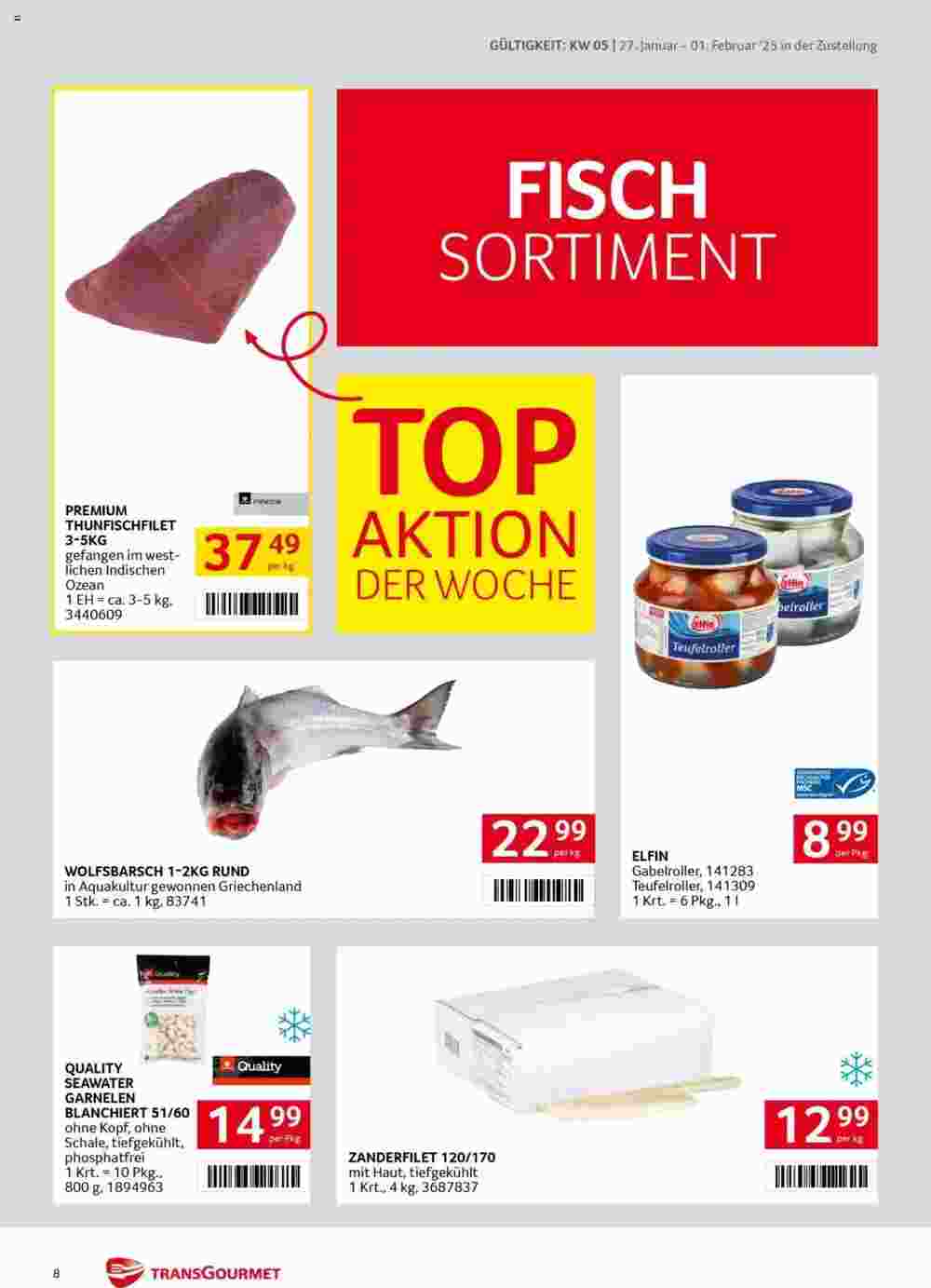 Transgourmet Flugblatt (ab 27.01.2025) - Angebote und Prospekt - Seite 8