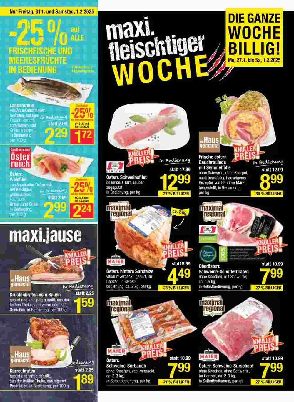 Maximarkt Flugblatt (ab 27.01.2025) - Angebote und Prospekt - Seite 2